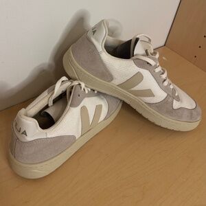 FLAWLESS Veja V-12 B-Mesh Sneakers Gray Men's 11